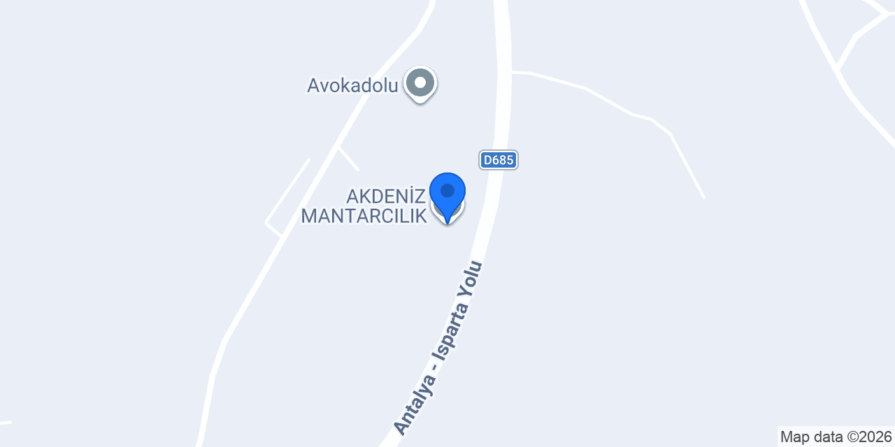 AKDENİZ MANTARCILIK konumu