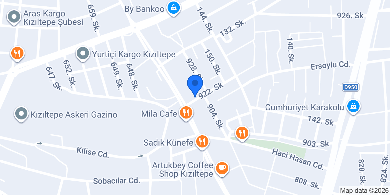 Gürkan bayan kuaförü konumu