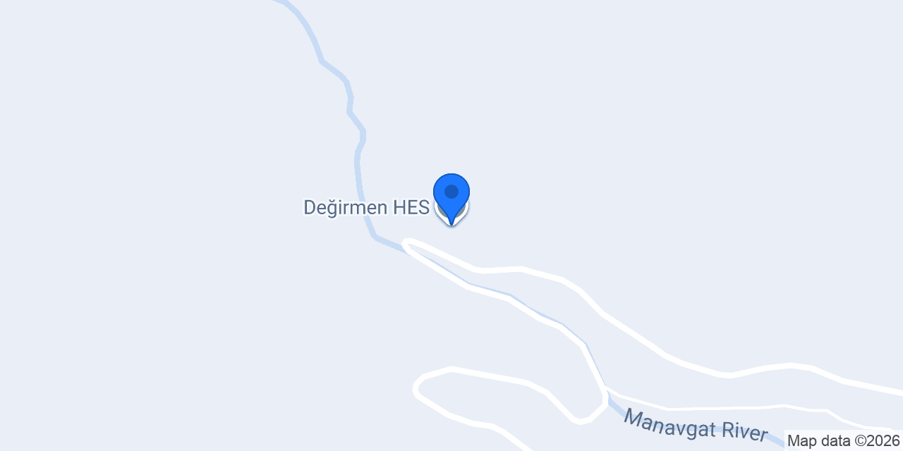 Değirmen HES konumu