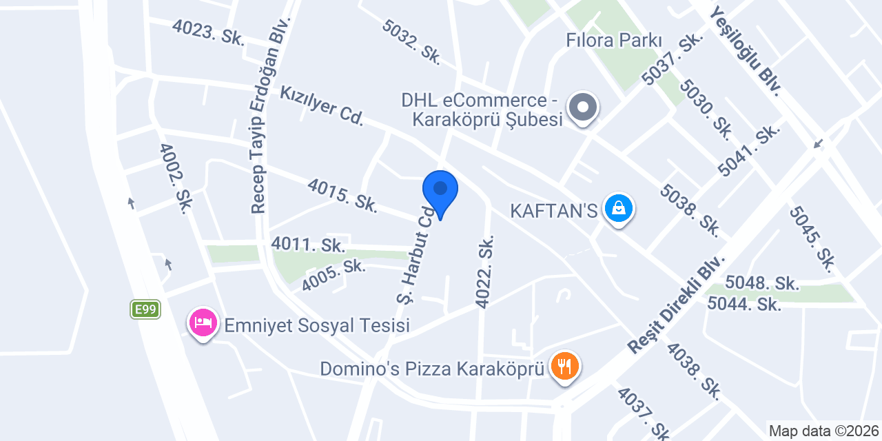 Alibaba Kuruyemiş konumu