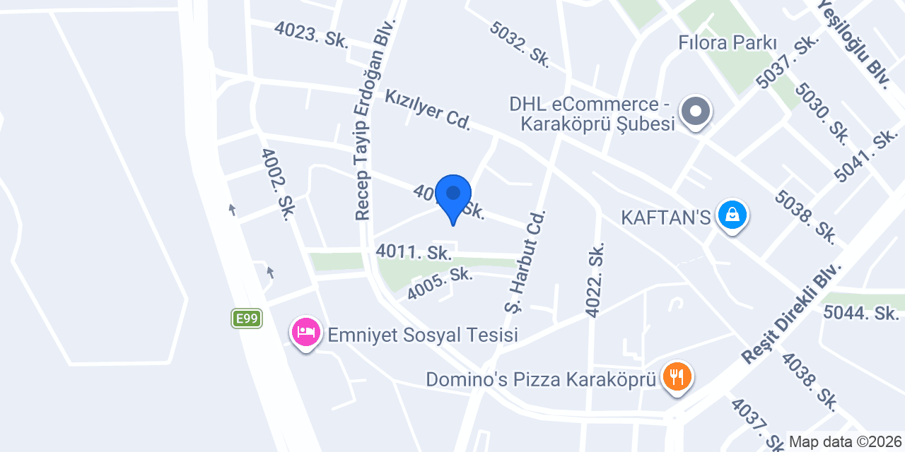 MŞK YAPI İNŞAAT EMLAK konumu