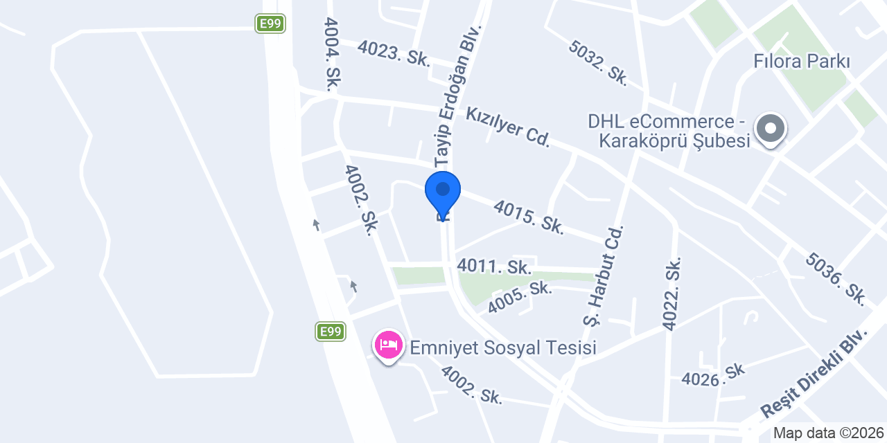 EVEREST DİZAYN konumu