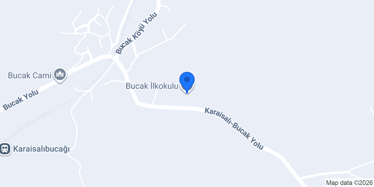 Bucak İlkokulu konumu