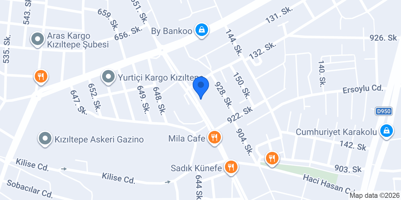 Müftüoğlu Eczanesi konumu