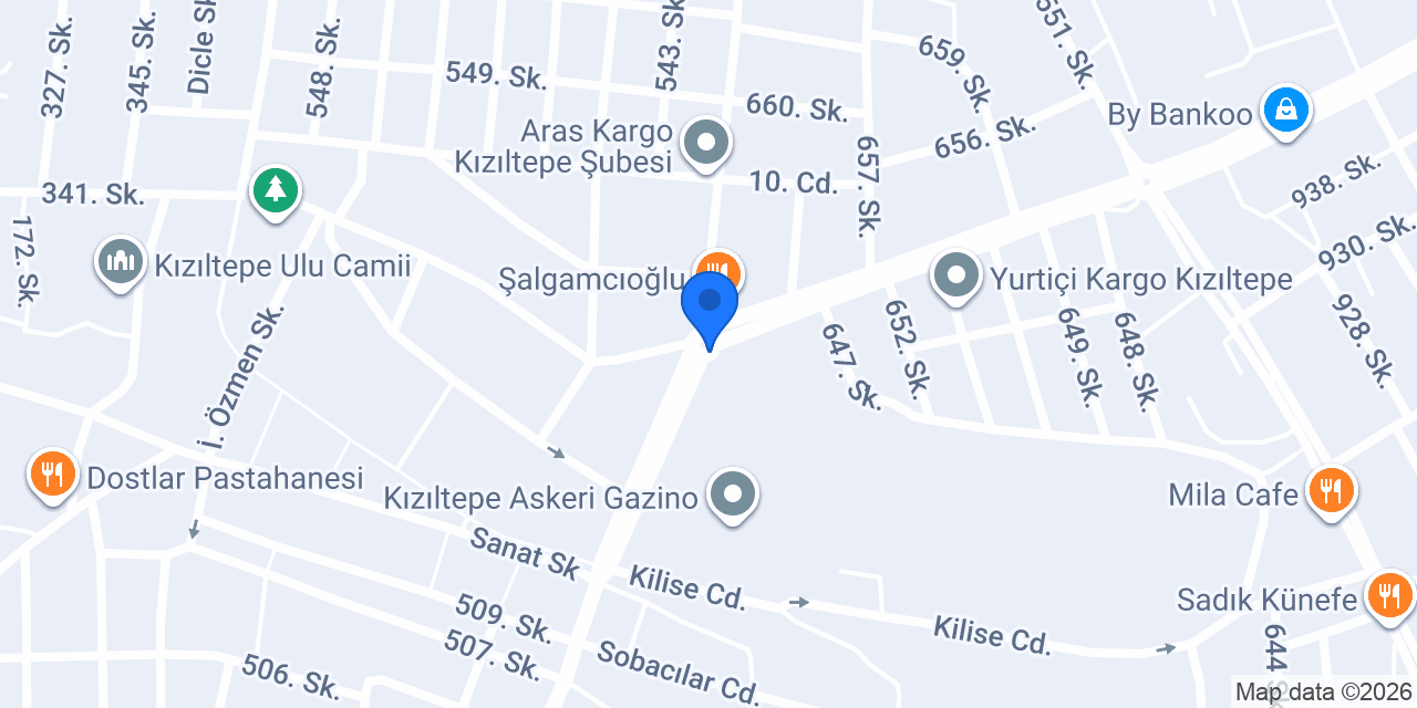 ELİT TANTUNİ konumu