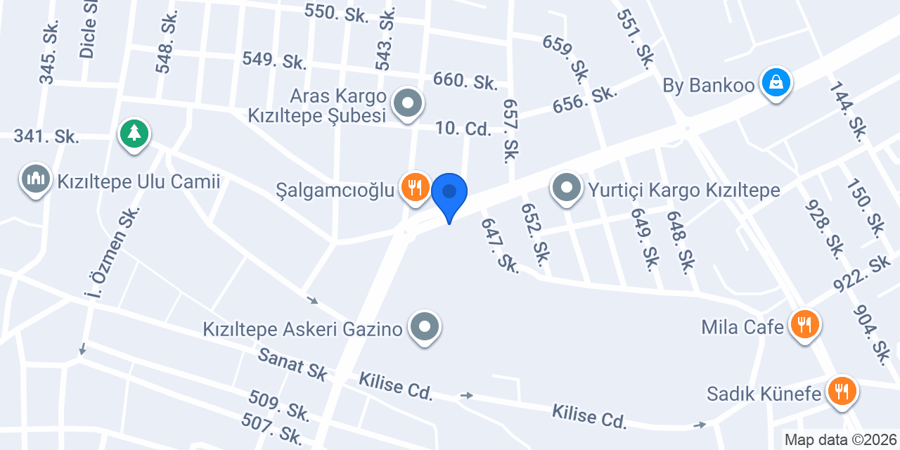 MARDA SAAT konumu