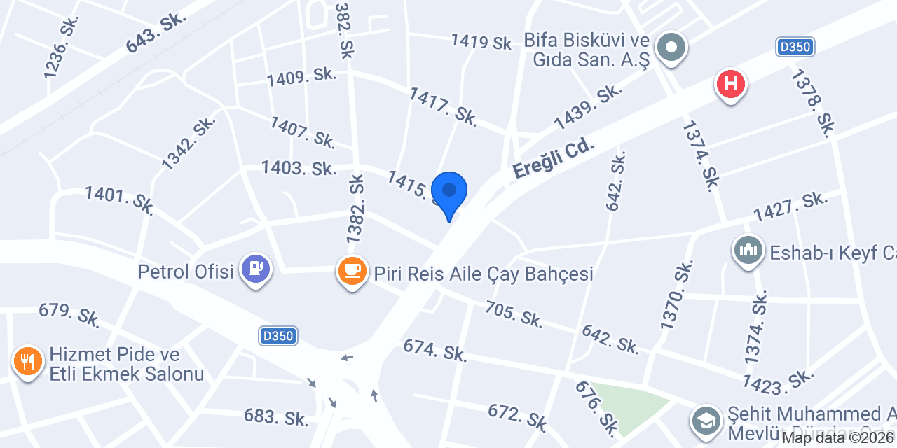 Sinan Çolak Tarım konumu