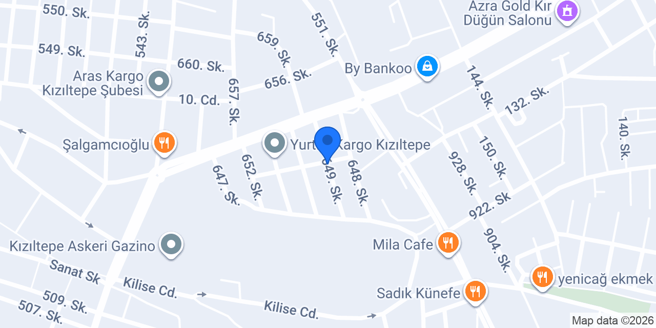 Diş hekimi Şuayb Acar konumu