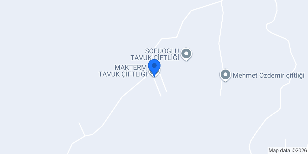 MAKTERM TAVUK ÇİFTLİĞİ konumu