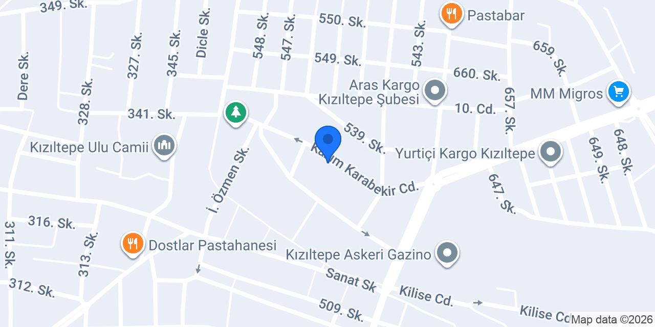 Karakoç Uzman Elektrik konumu