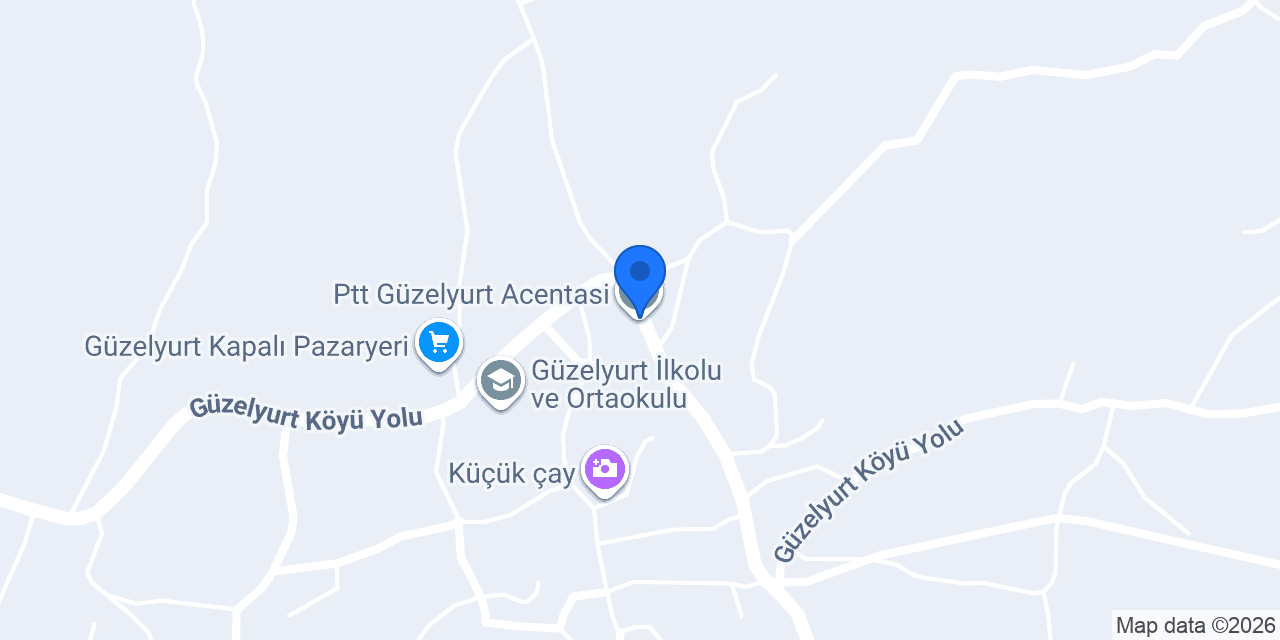 Ptt Güzelyurt Acentasi konumu