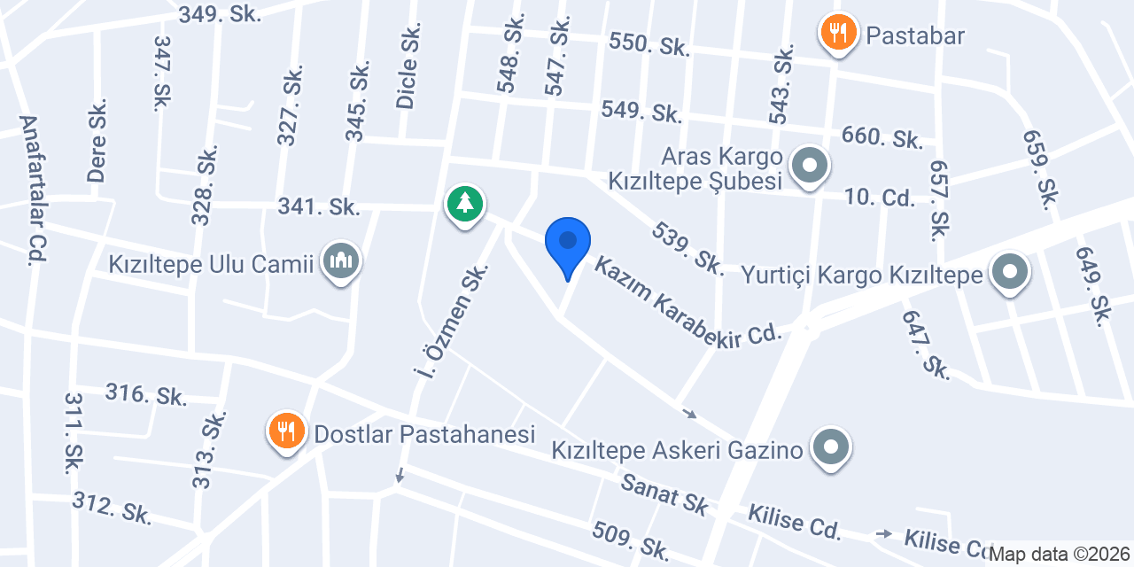 ERGÜVEN EMLAK konumu