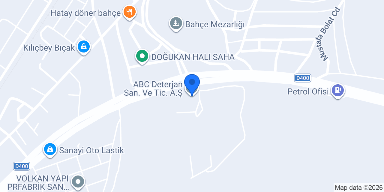 ABC Deterjan San. Ve Tic. A.Ş. konumu