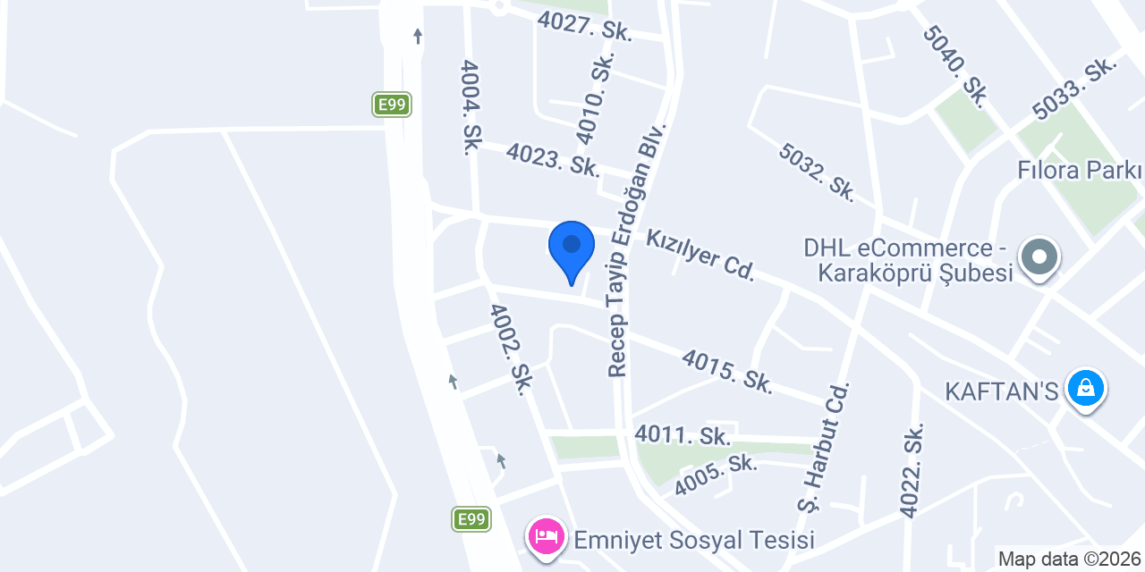 Zeplin Car Rental konumu