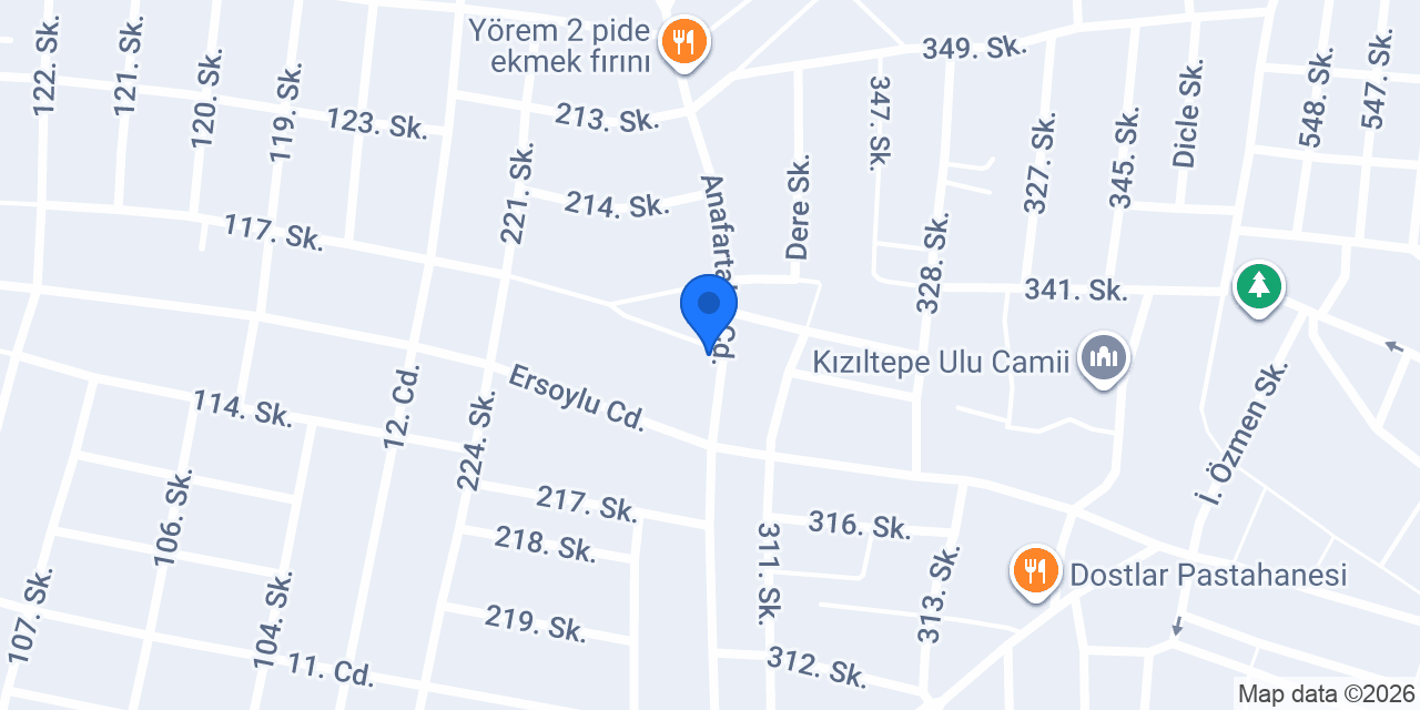 Okyanus Cam Balkon konumu