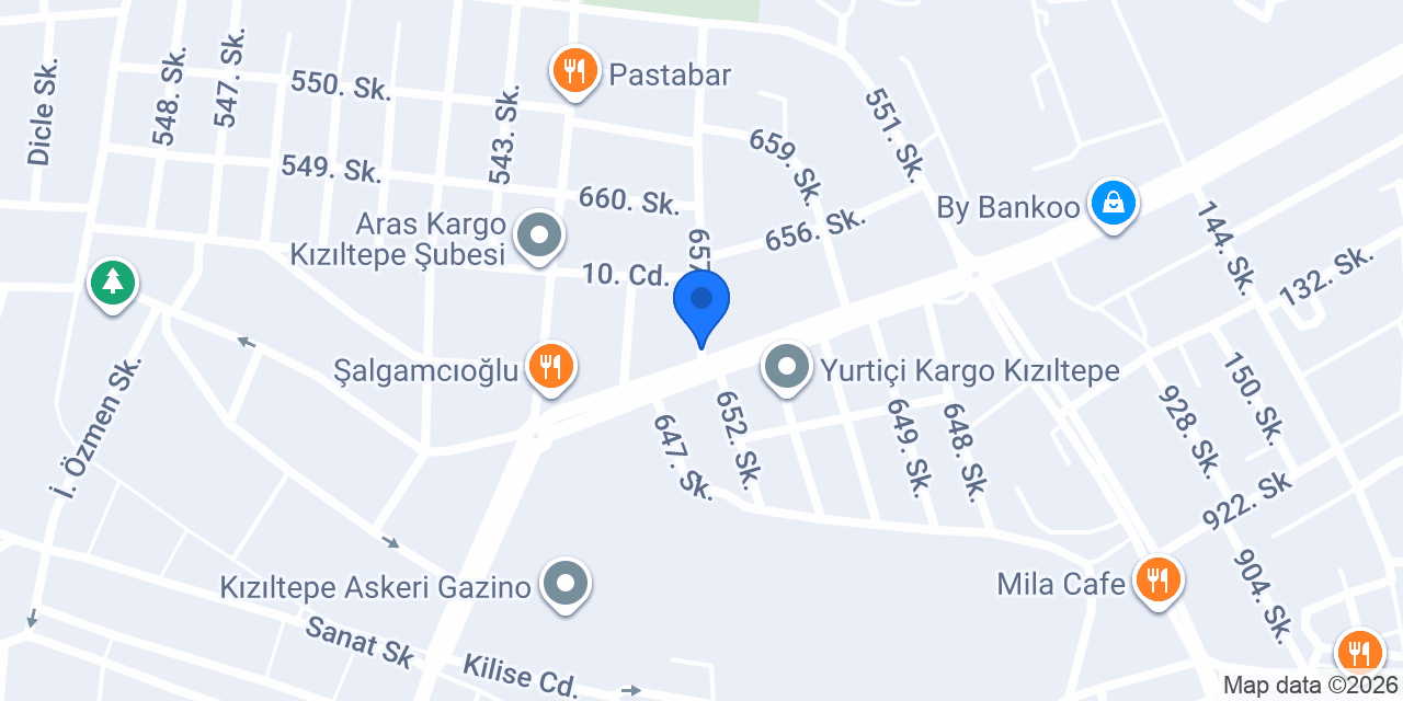 Zelal Tesisat konumu