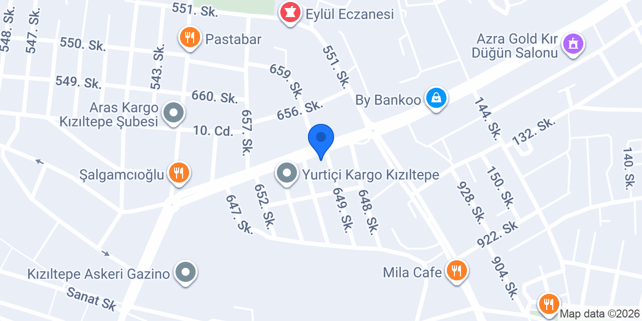 Keyf-i Mersin Tantuni konumu