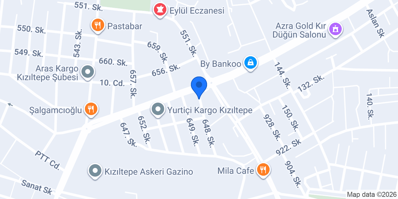 Limardin Estetik +PLUS konumu