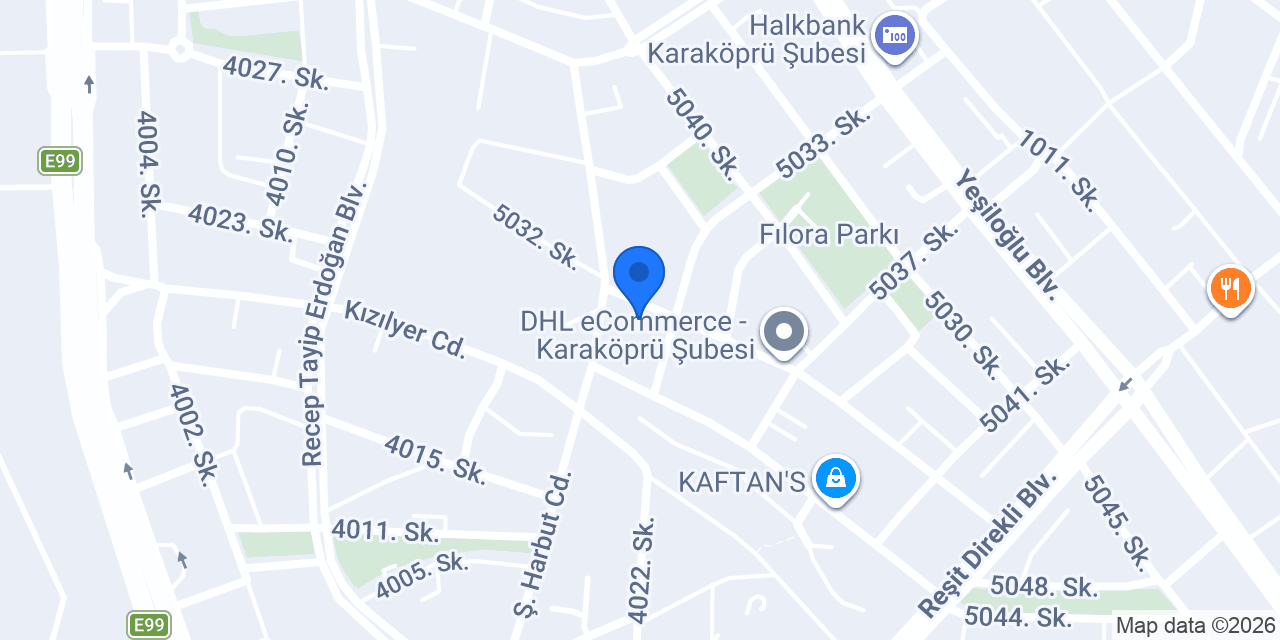 ALTIN BAKLAVA DONDURMA konumu