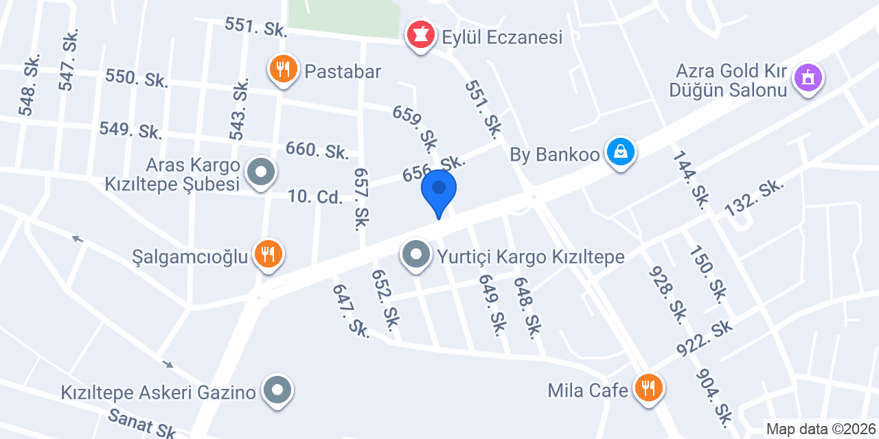 Dran Dental Diş Hekimliği konumu