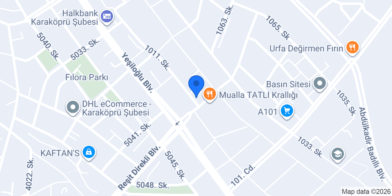 Gülnizar Döner konumu