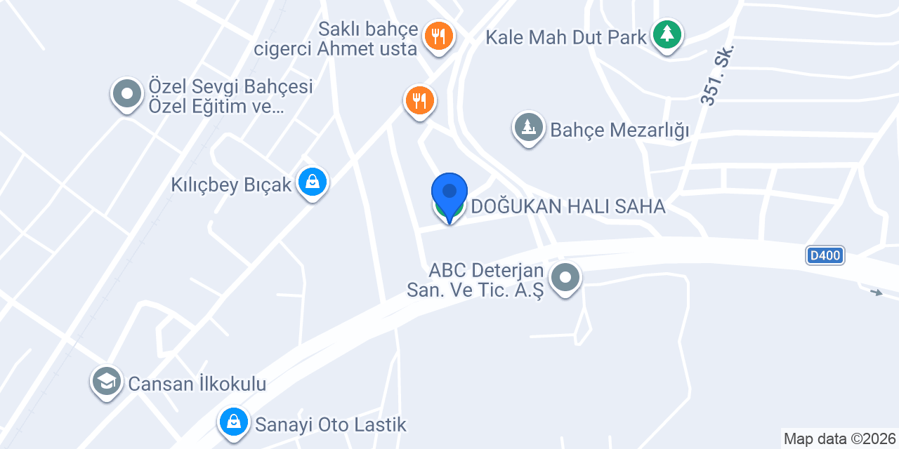DOĞUKAN HALI SAHA konumu