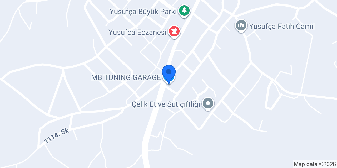 MB TUNİNG GARAGE konumu