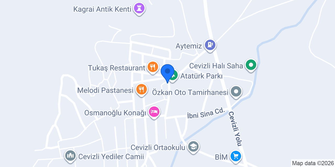 Cevizli taksi konumu