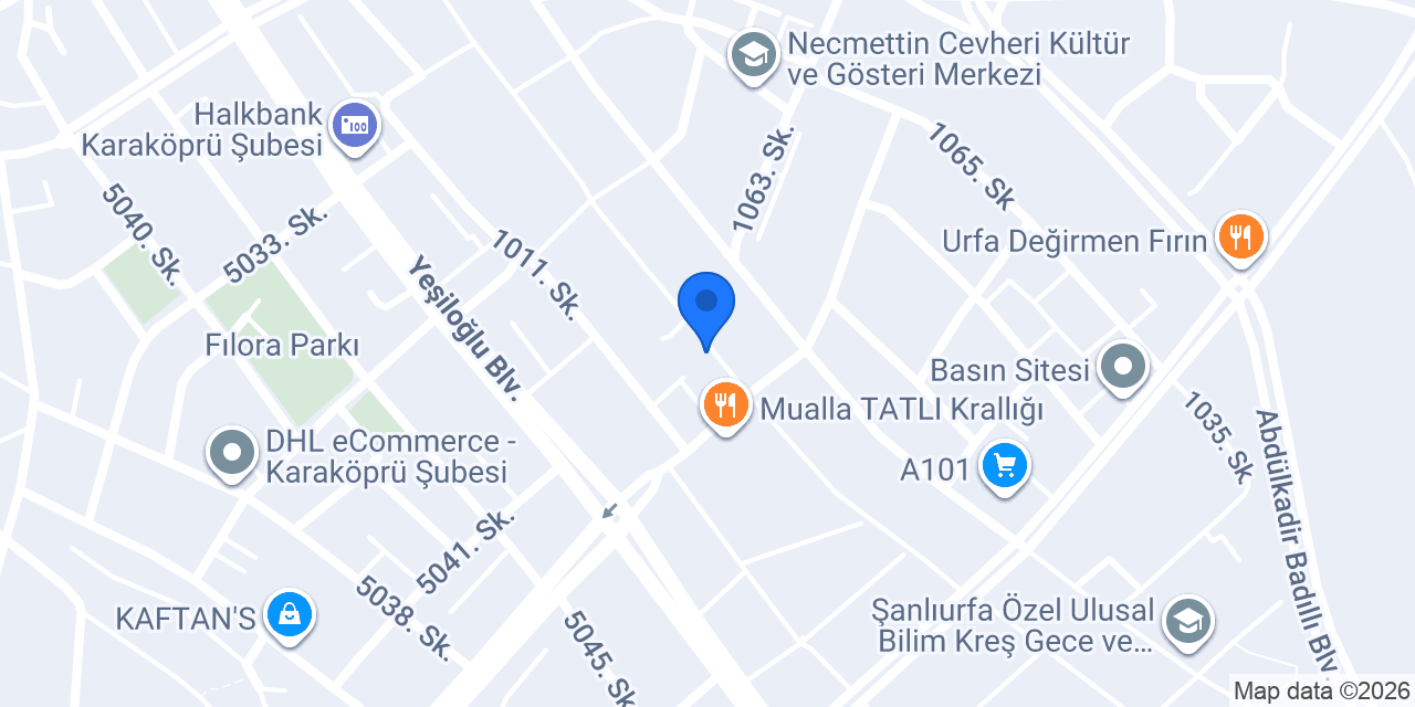 Urfa Şengül Emlak Ve İnşaat konumu