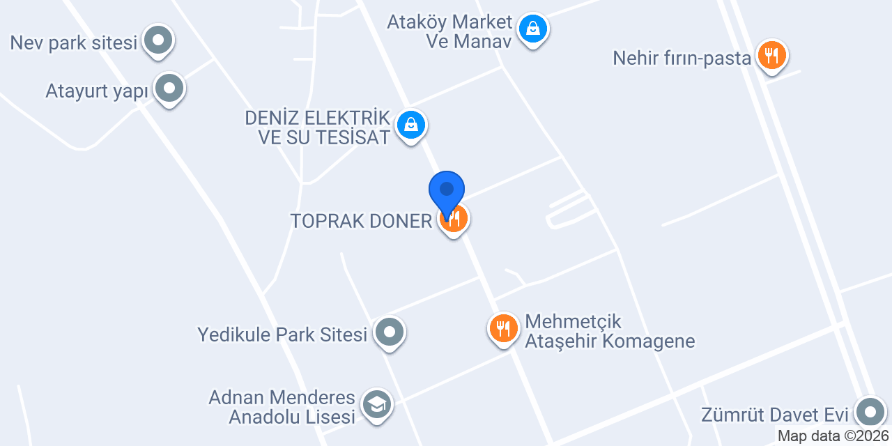 ASDEM DÖNER konumu