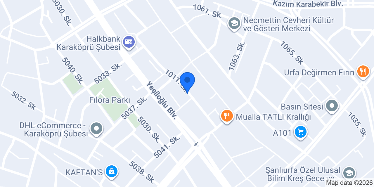 Deka 2 Pide fırını konumu