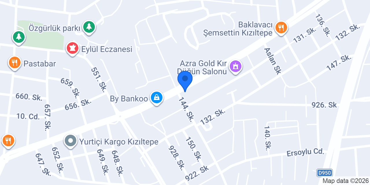 Beşiroğlu Mobilya konumu