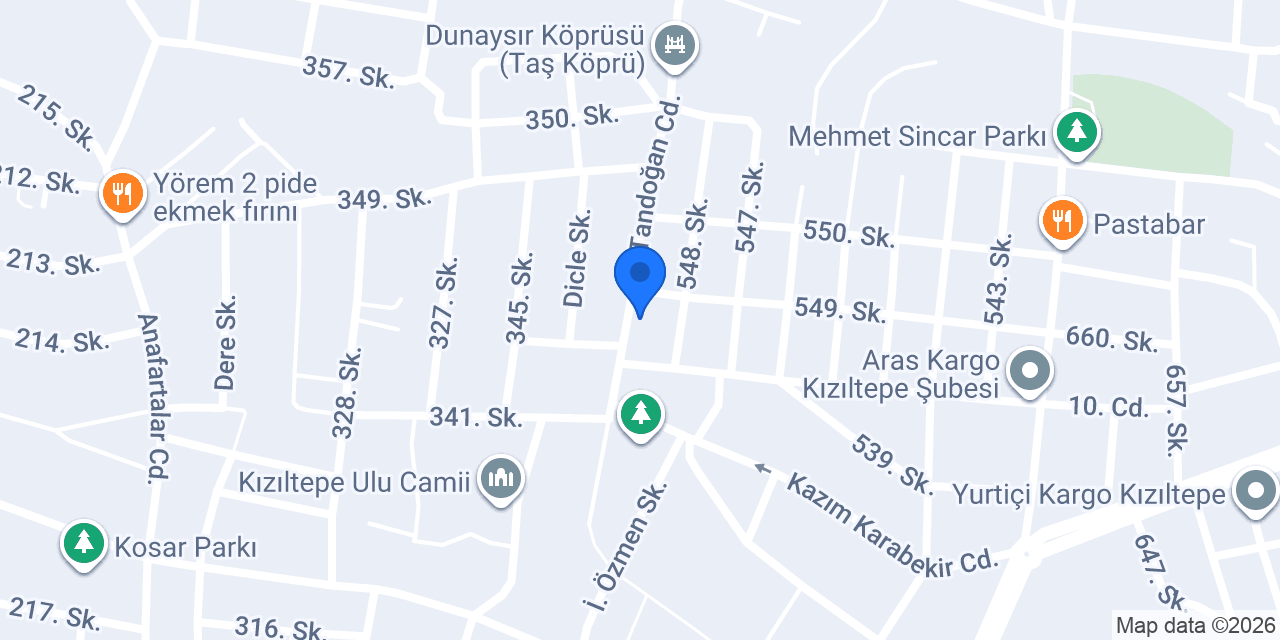 Aldora Cafe Tandoğan mah konumu