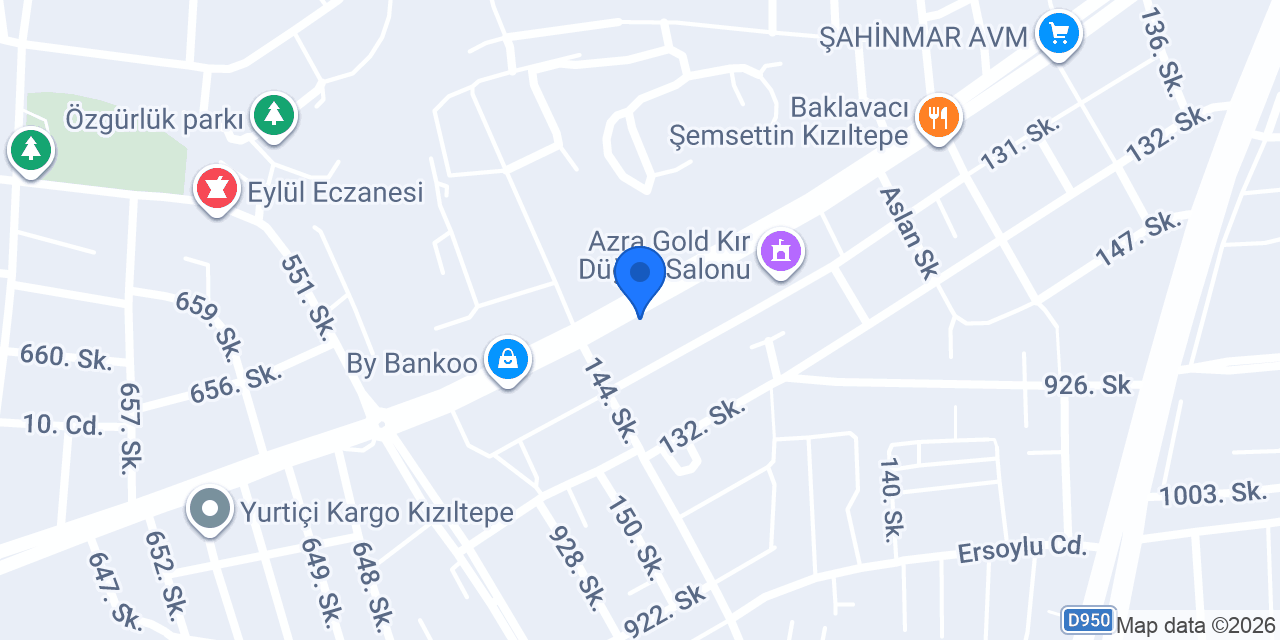 ÖZDE MÜHENDİSLİK YAPI MARKET 2 Kızıltepe konumu