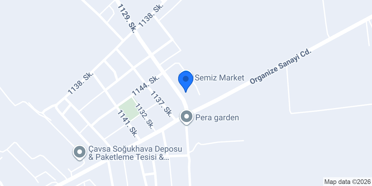 Çekmen Mobilya konumu