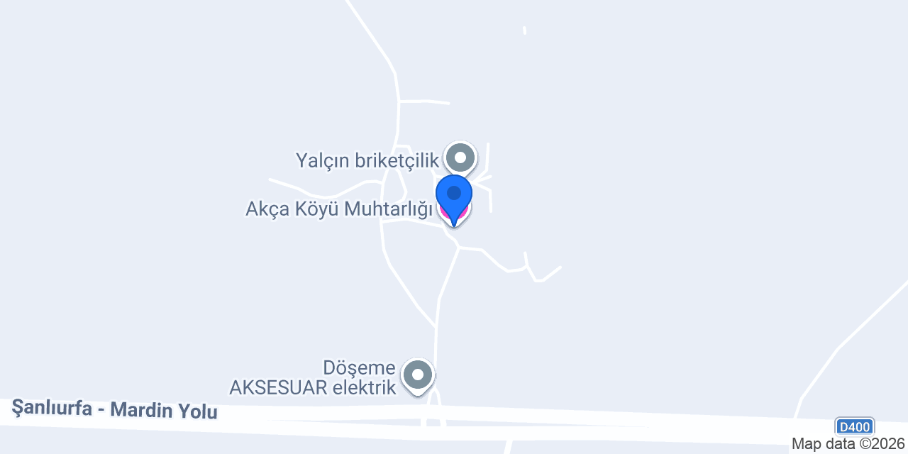 Akça Köyü Muhtarlığı konumu
