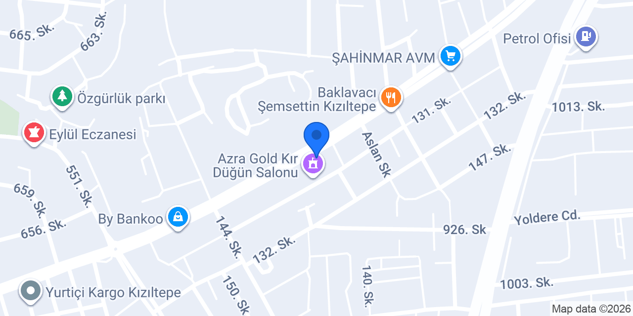 Başkent Mobilya konumu