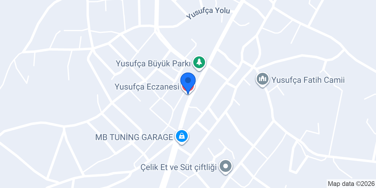 Yusufça Eczanesi konumu
