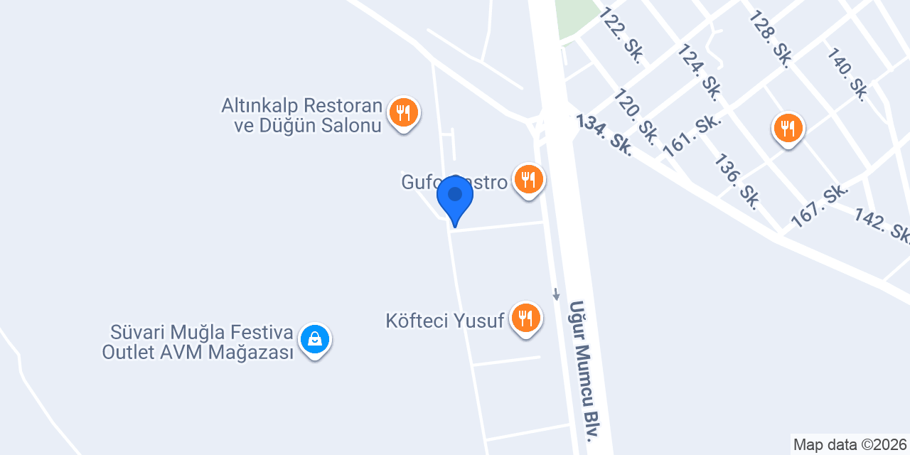 Turyap Muğla Menteşe konumu
