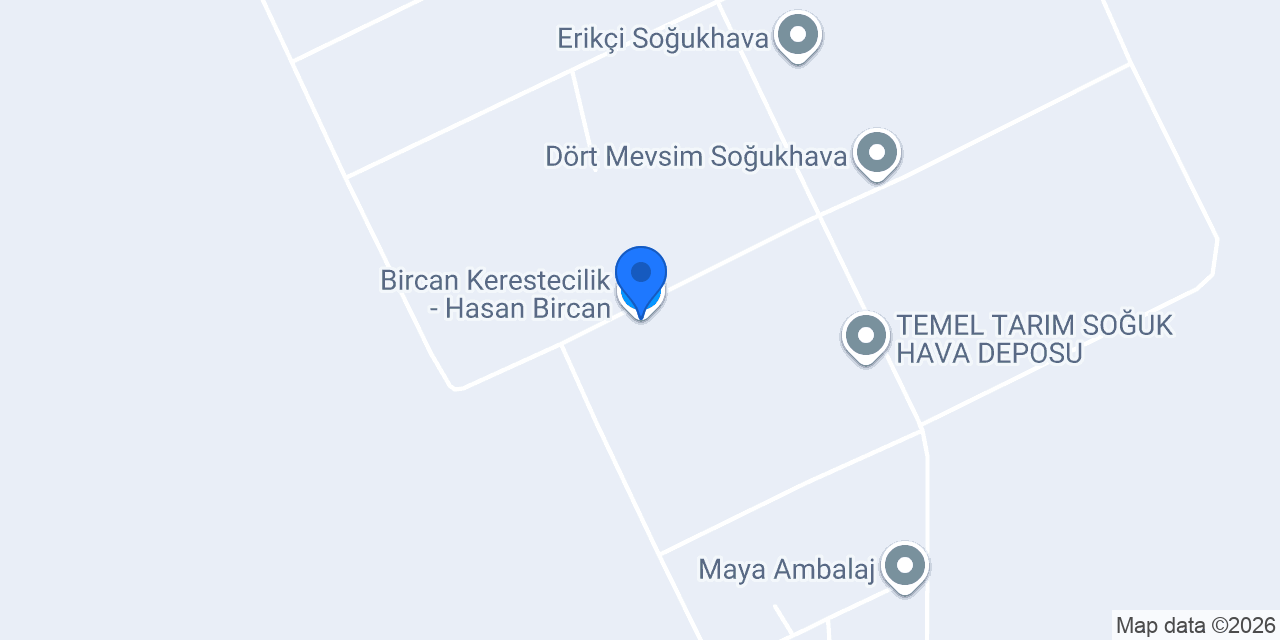 Bircan Kerestecilik - Hasan Bircan konumu