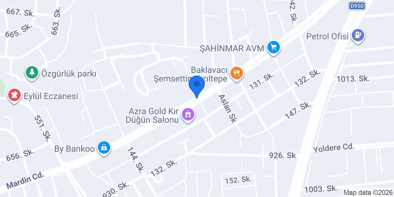 Masal Çiçekçilik konumu