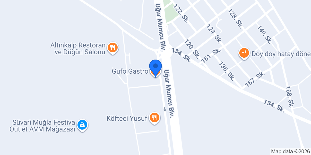 Gufo Gastro konumu