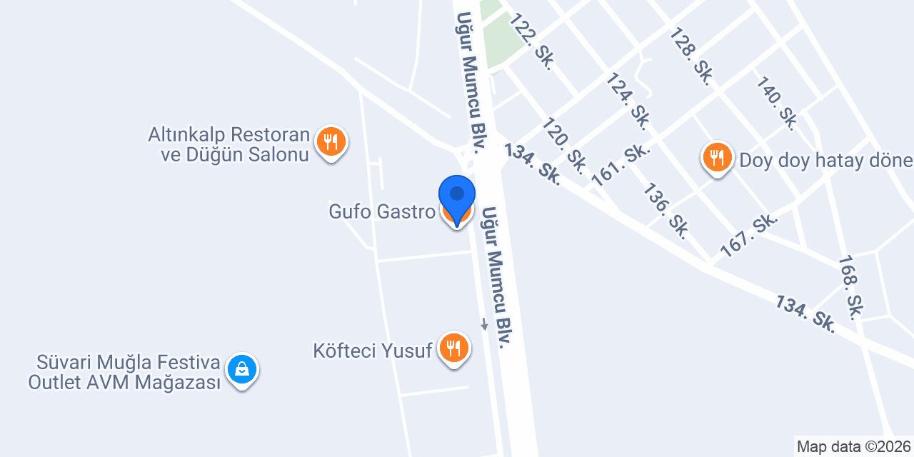 Afacan Muğla konumu