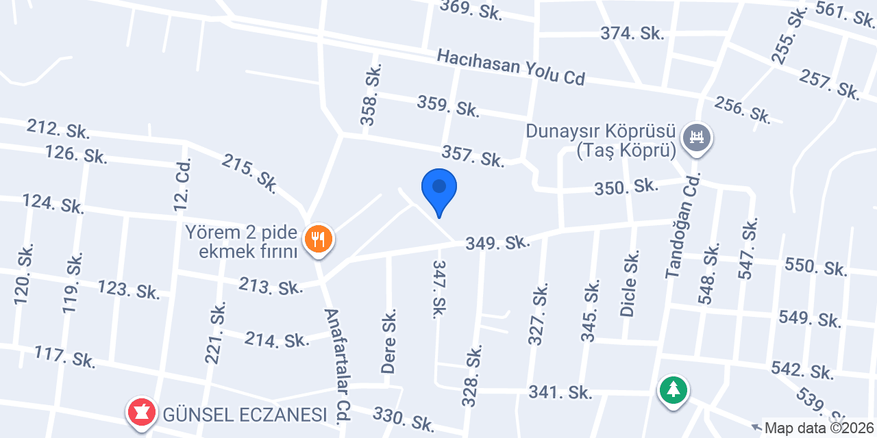 Akansel Halı Yıkama konumu