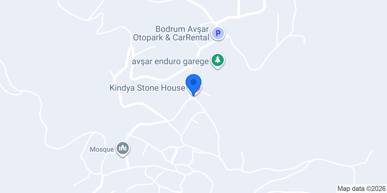 Kindya Stone House konumu