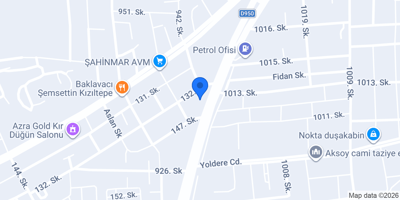 ÖNER RENT A CAR- AUTO konumu