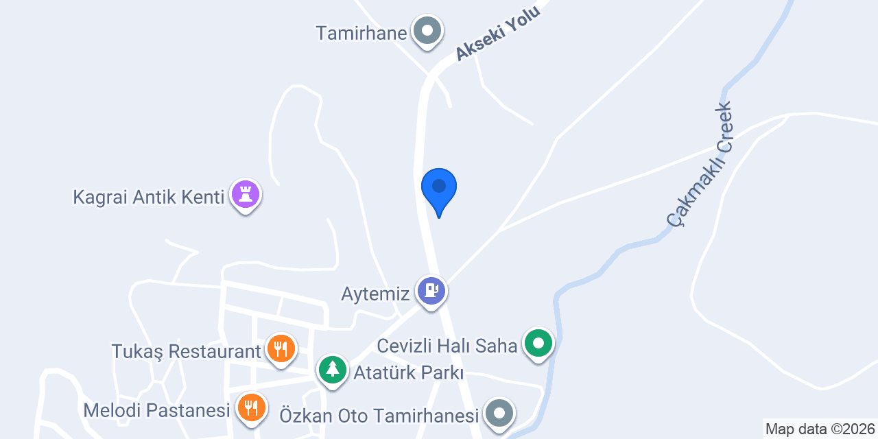Cevizli Belediyesi konumu