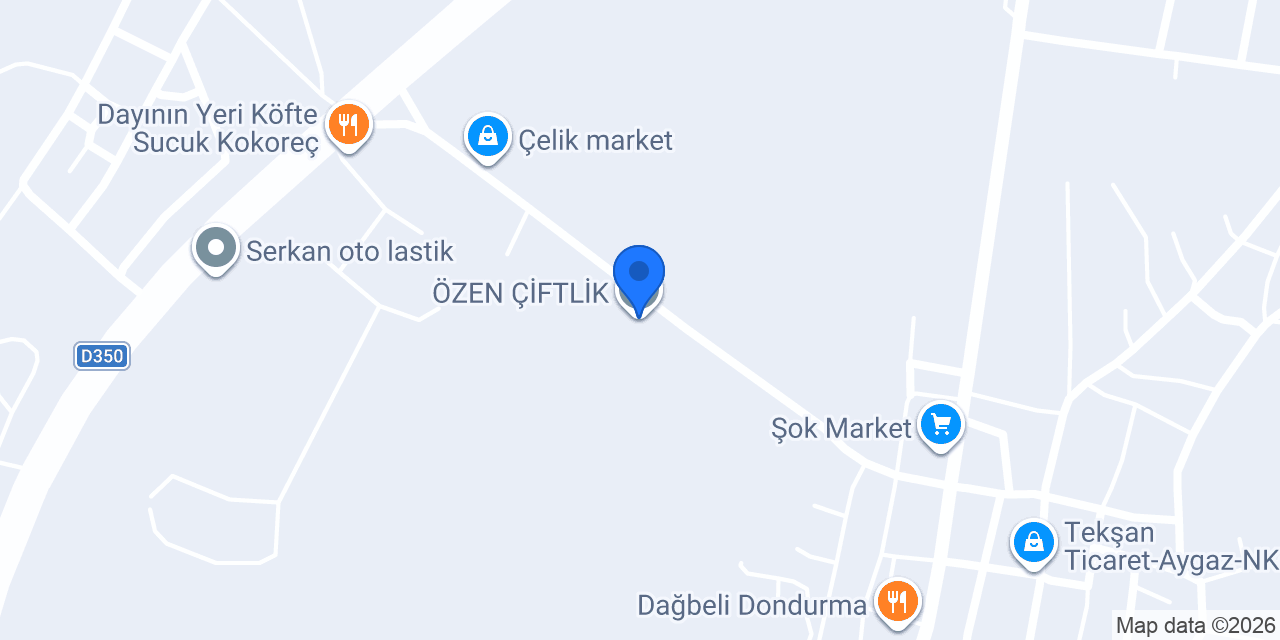 ÖZEN ÇİFTLİK konumu