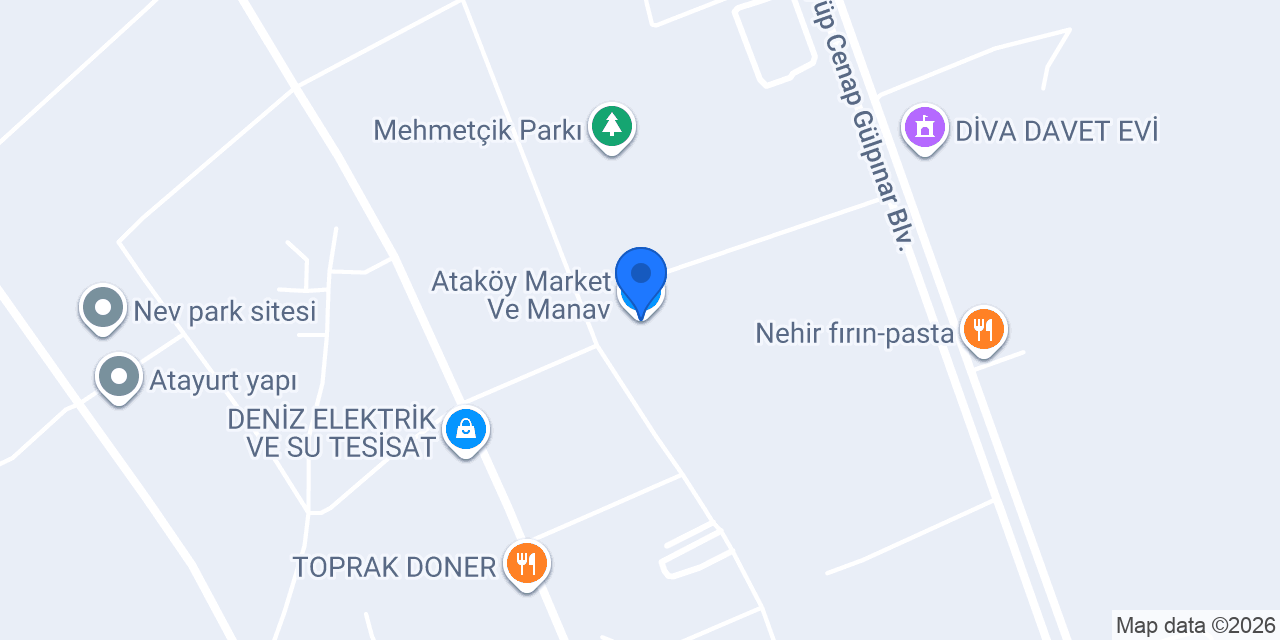 Kirvem pide fırını konumu