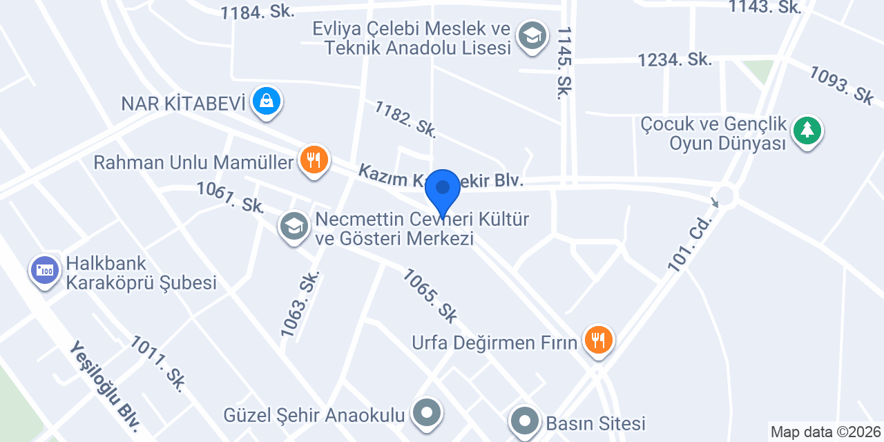 Çagdaş Özel Ögretim Kursu konumu